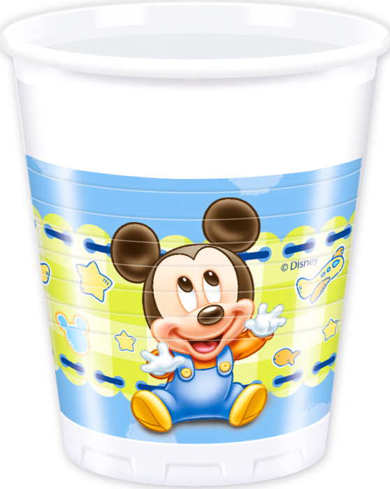 Стаканы пластиковые "Малыш Микки" / Baby Mickey